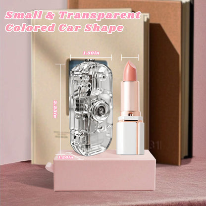 Transparent Decompression Windproof Lighter with DIY Stickers&Gift box