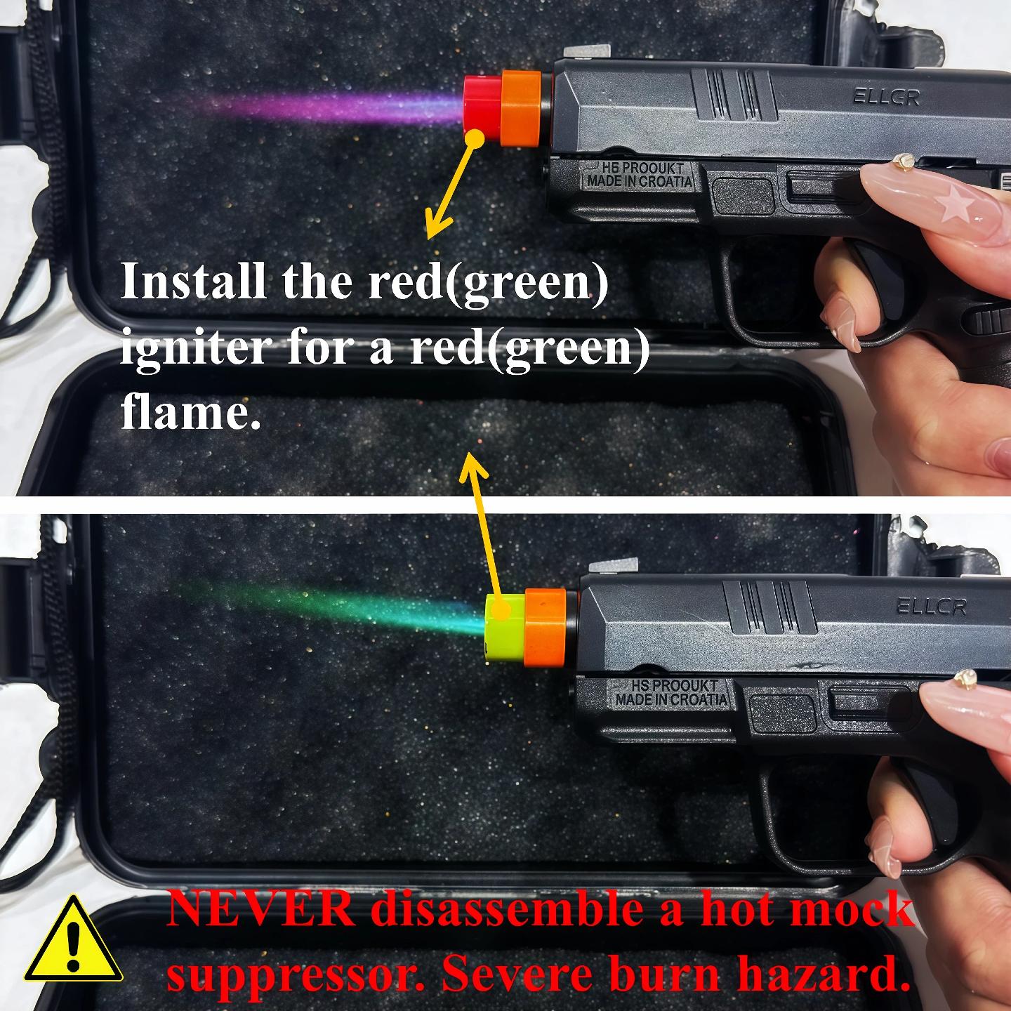 Foxlume Creative No.38 Design Windproof Metal Lighter (Excluding Butane)