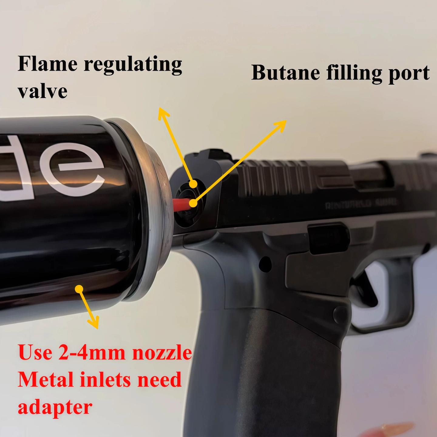 Foxlume Creative No.38 Design Windproof Metal Lighter (Excluding Butane)