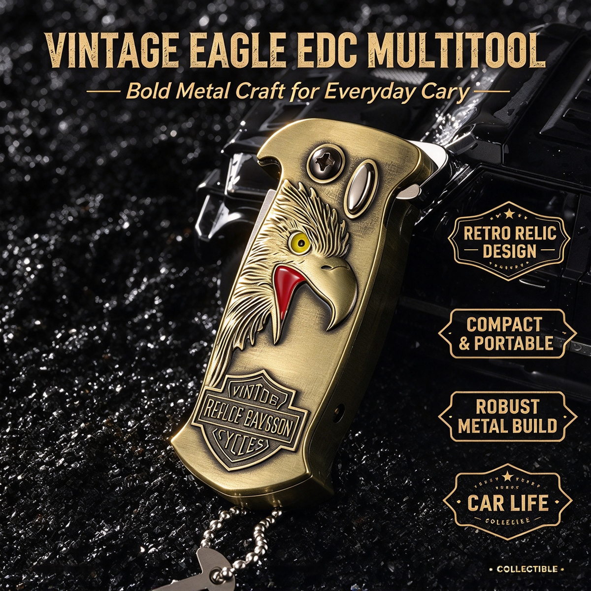 Multi-Function Outdoor Torch Lighter with Bottle Opener – Compact EDC Tool