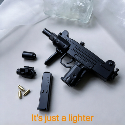 [FoxLume] Uzi Windproof Butane Lighter