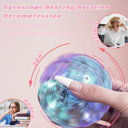 Transparent Decompression Windproof Lighter with DIY Stickers&Gift box