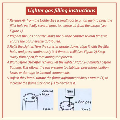 Foxlume Creative No.38 Design Windproof Metal Lighter (Excluding Butane)