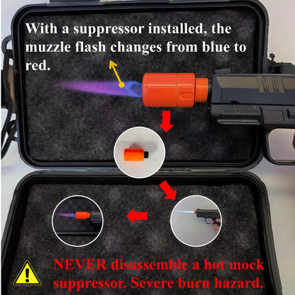 Foxlume Creative No.38 Design Windproof Metal Lighter (Excluding Butane)