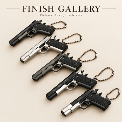 1:3 Mini 1911-Style Metal Collectible Model – Non-Firing, Take-Apart Design